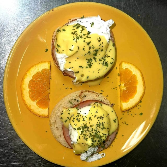 Eggs Benedict.